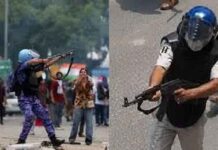 छात्र आंदोलन: अब शब्दों के पेलेट गन्स और एके-47